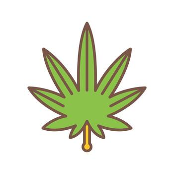 Weed Vector Icon
