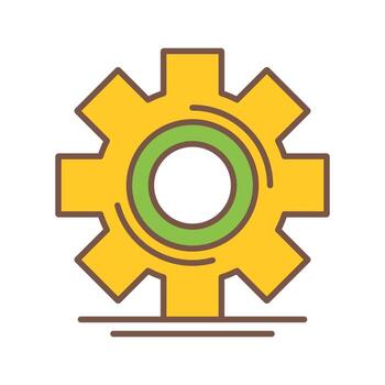 icono de vector de configuración