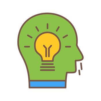 icono de vector de idea