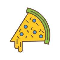 Pizza Slice Vector Icon