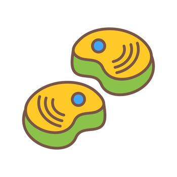 Steak Vector Icon