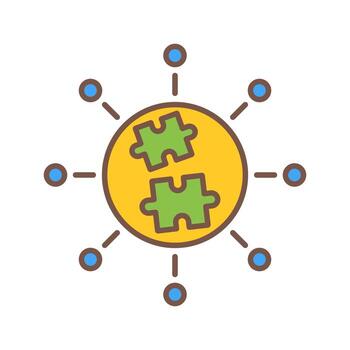 Puzzle Vector Icon