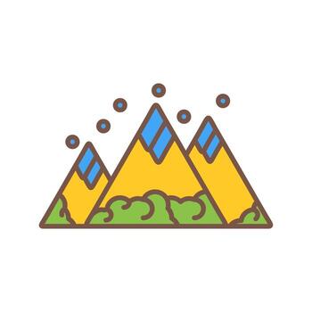 Mountain Vector Icon