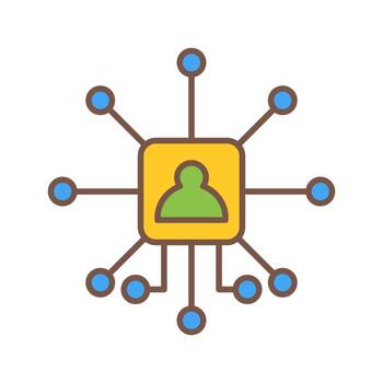 Networking Vector Icon