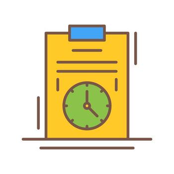 icono de vector de gestión de tiempo