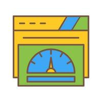 Speedometer Vector Icon