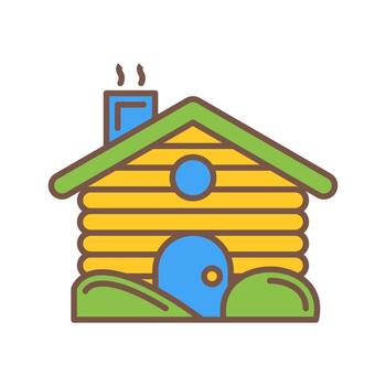 Cabin Vector Icon