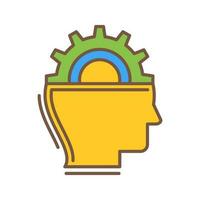 Machine Learning Vector Icon