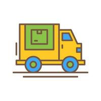 Delivery Truck Vector Icon