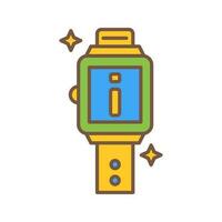 icono de vector de reloj inteligente