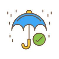 Keep Dry Vector Icon