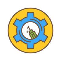 Vaccine Vector Icon