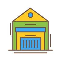 Warehouse Vector Icon