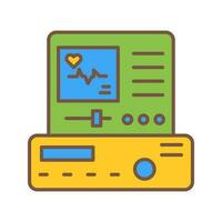 Electrocardiogram Vector Icon