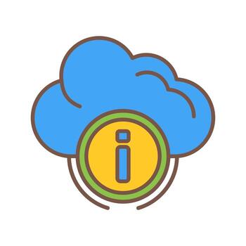 Cloud Computing Vector Icon