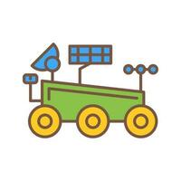 Mars Rover Vector Icon