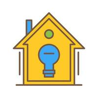 icono de vector de automatización del hogar