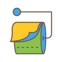 Tissue Roll Vector Icon