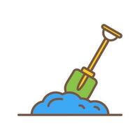 Digging Vector Icon