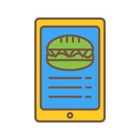 Online order Vector Icon