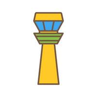 Control Tower Vector Icon