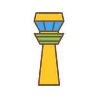 Control Tower Vector Icon