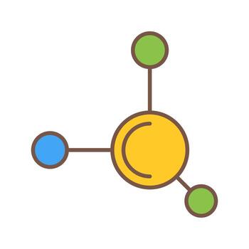 Molecule Vector Icon
