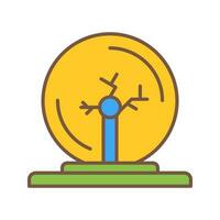 Plasma Ball Vector Icon