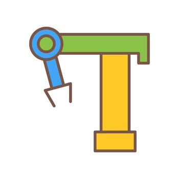 Robotic Arm Vector Icon