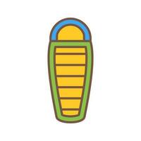 Sleeping Bag Vector Icon