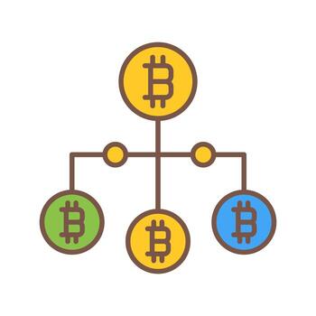 icono de vector de enlace