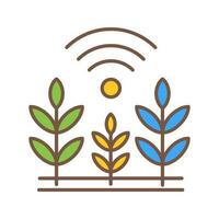 Wheat Vector Icon