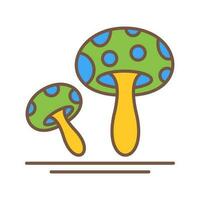 Mushroom Vector Icon