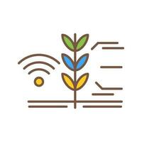 Smart Farm Vector Icon