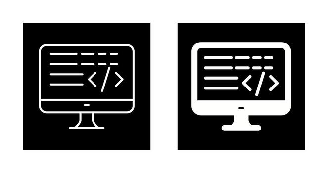 Coding Vector Icon