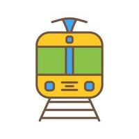 Tram Vector Icon
