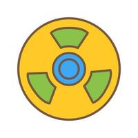 icono de vector nuclear