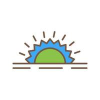 Sunshine Vector Icon