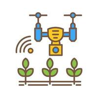 Smart Farm Vector Icon