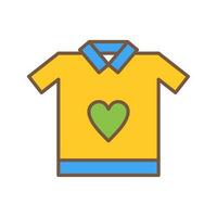 T Shirt Vector Icon