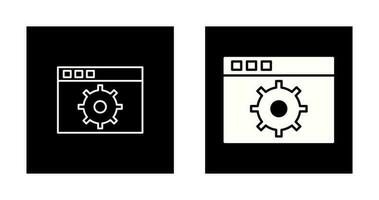 Unique Settings Vector Icon