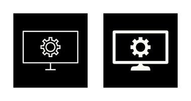 icono de vector de configuración de red única