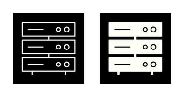 Unique Server Network Vector Icon