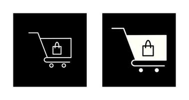 Unique Cart Vector Icon