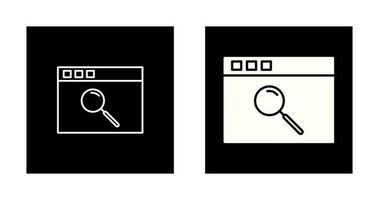 Unique Browser Vector Icon