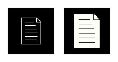 Unique Document Vector Icon