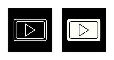 icono de vector de comunicación de video único