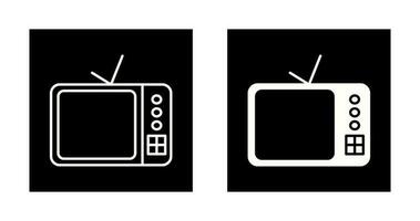 TV Set Vector Icon