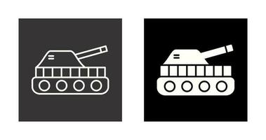 icono de vector de tanque