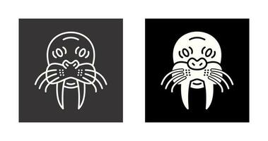 Walrus Vector Icon